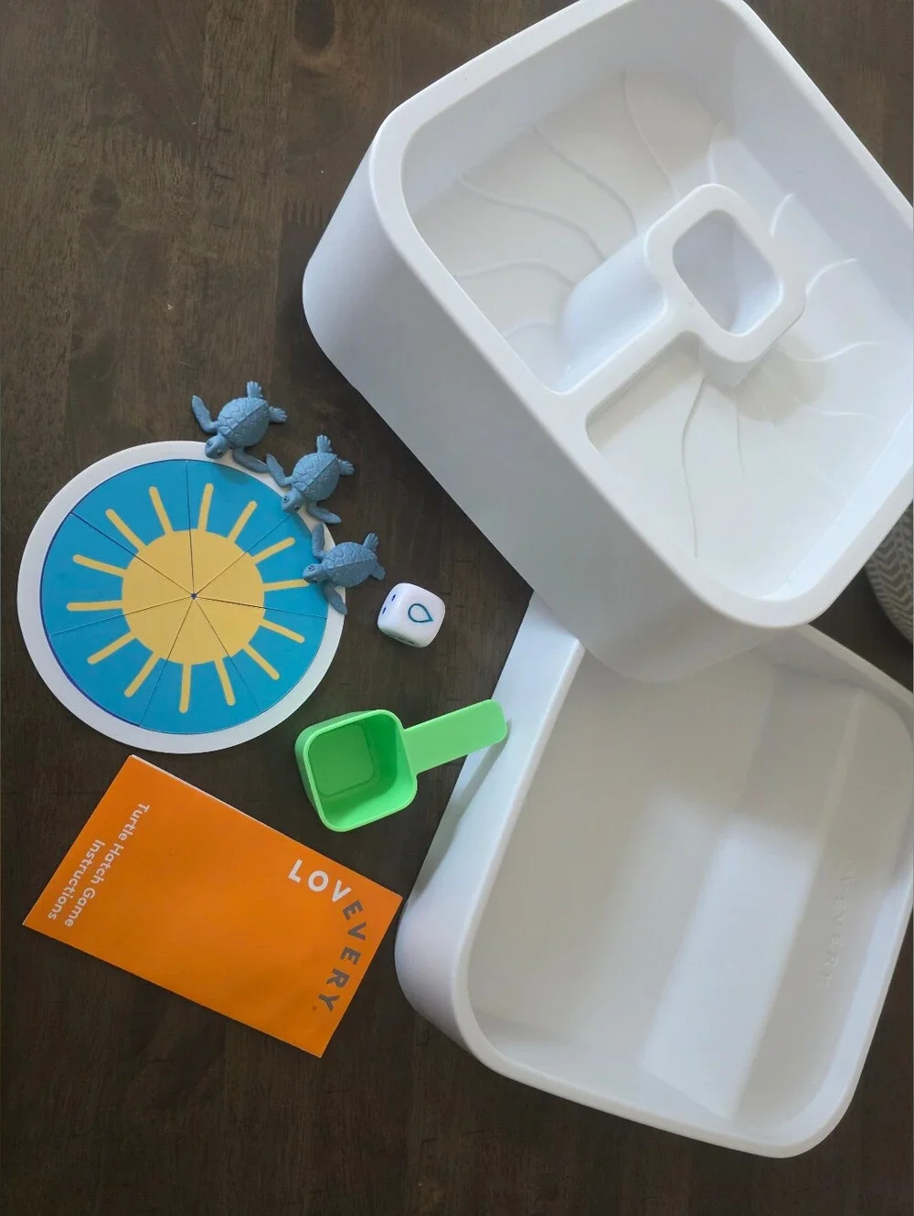 Lovevery Turtle Hatch Game from The Problem Solver kit